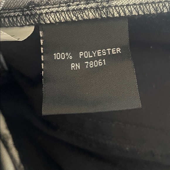 Tripp NYC Black and White Lace-Up Blouse - Picture 5 of 5